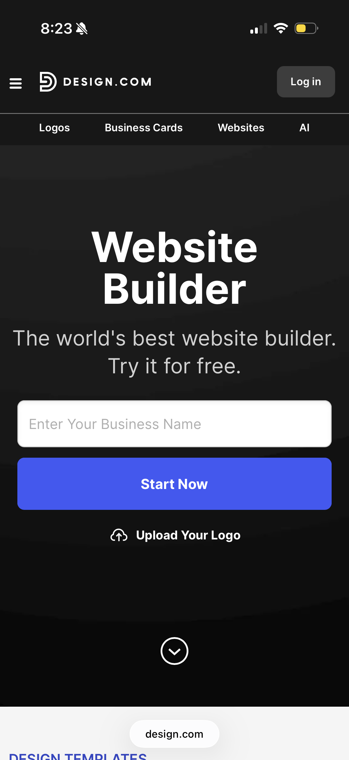 Design.com screenshot 6